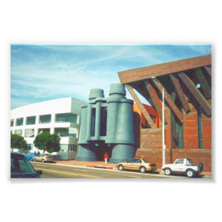 Impression Photo Bâtiment Jumelles, Venise, Californie
