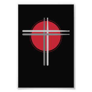 Impression Photo Batterie à tambours Cross Drummer Drums