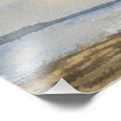 Impression Photo Beach Painting  (Coin)