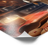 Impression Photo Beagle Noël Cookies Festive Festive (Coin)