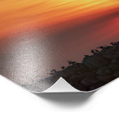 Impression Photo Beaitiful Sunset Colors - Marina Del Rey, CA (Coin)