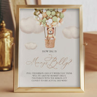 Bear Balloons - Quelle taille a le ventre de maman