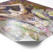 Impression Photo beau Ballerina Peinture cadeau acrylique (Coin)