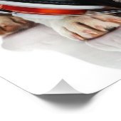 Impression Photo Beau Bulldog Dormir | Anglais Bulldog Lover (Coin)