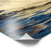 Impression Photo Beau Swan et eau Bleue (Coin)