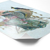 Impression Photo Beauté Art Nouveau Exotique (Coin)