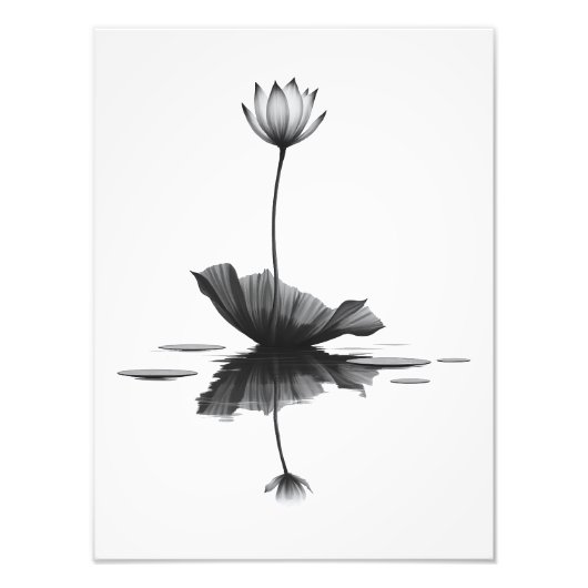 Impression Photo Beauté de Lotus Pur (Devant)