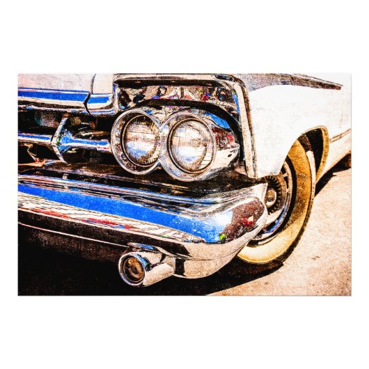 Impression Photo Beauté de voiture classique (Devant)