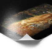 Impression Photo Beauté dormante et une harpe (Coin)