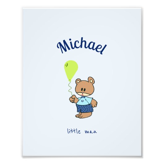 Impression Photo Bébé (Devant)