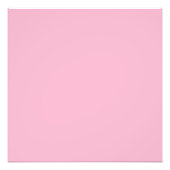 Impression Photo Bébé rose (couleur solide) (Devant)