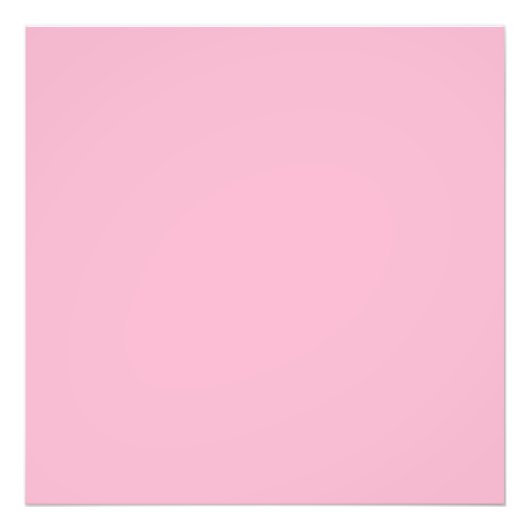 Impression Photo Bébé rose (couleur solide) (Devant)