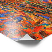 Impression Photo Beech Grove de Gustav Klimt I célèbre peinture (Coin)