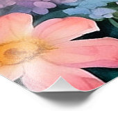 Impression Photo Belle aquarelle de Pâques (Coin)