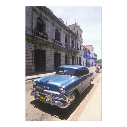 Impression Photo Belle Chevrolet classique restaurée de (Devant)