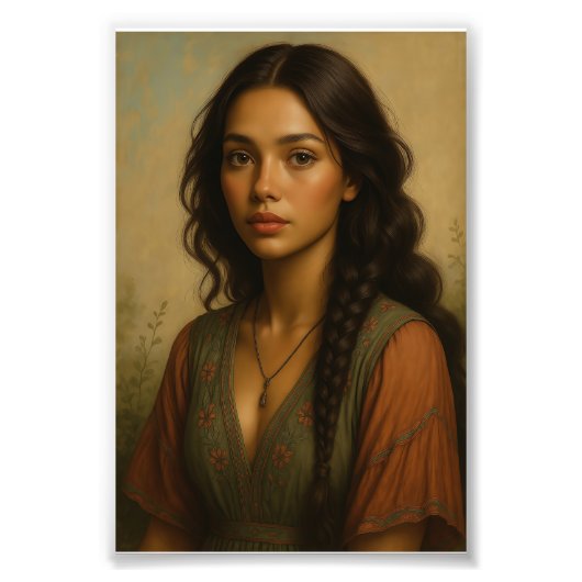 Impression Photo Belle Femme (Devant)