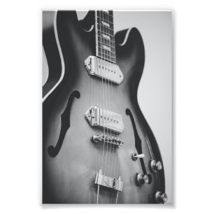 Impression Photo Belle guitare acoustique