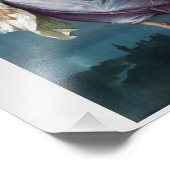 Impression Photo Belle Peinture Ange Gardienne (Coin)