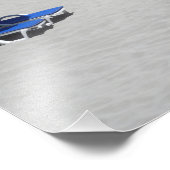 Impression Photo Belle plage de sable blanc Mellieha Bay Malte (Coin)