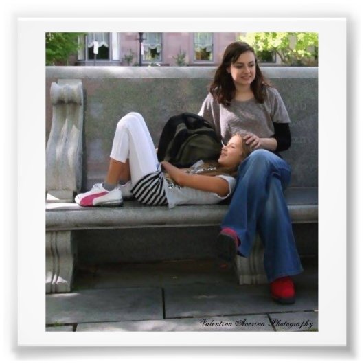 IMPRESSION PHOTO BELLES FILLES HEUREUSES (Devant)