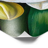 Impression Photo belles orchidées blanches (Coin)