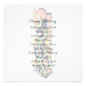 Impression Photo Bénédiction à la maison (Devant)