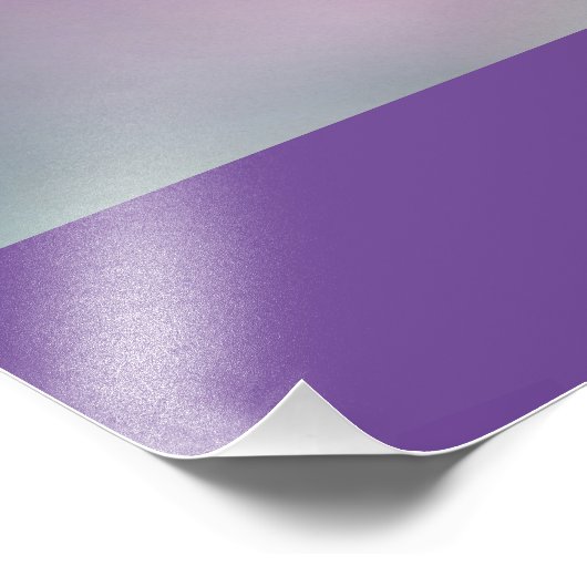 Impression Photo Bénédiction de Pâques avec Fleur Iris rose et viol (Coin)