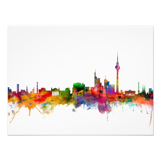 Impression Photo Berlin Allemagne Skyline (Devant)