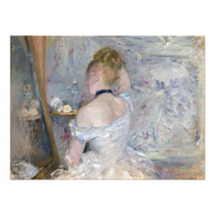 Impression Photo Berthe Morisot - Femme à sa Toilette