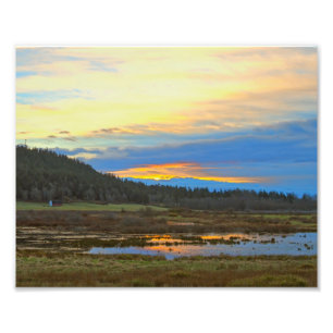 Impression Photo Bessner Barn - Vallée de Guemes - Île de Guemes