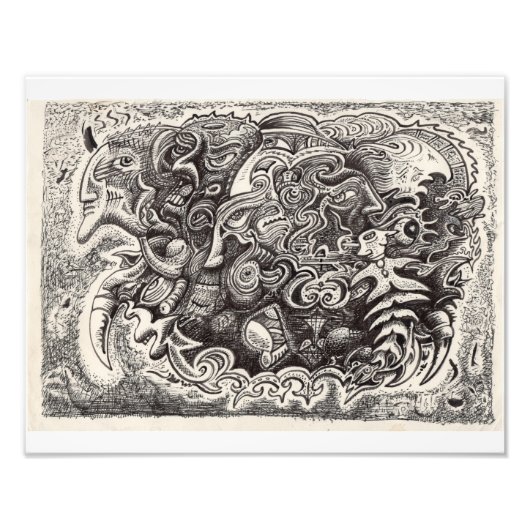 Impression Photo Bête hybride (Devant)