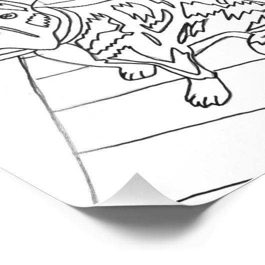 Impression Photo Bev the Pup Print (Coin)