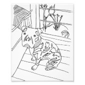 Impression Photo Bev the Pup Print (Devant)