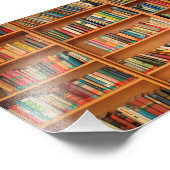 Impression Photo Bibliothèque Livres Librairie Vêtements de livres  (Coin)