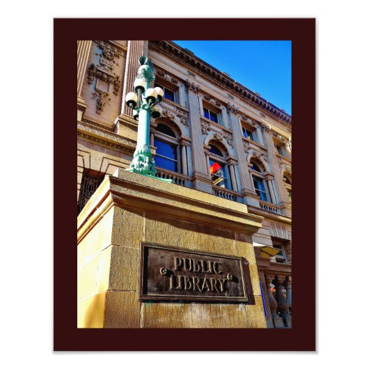 Impression Photo Bibliothèque publique de Milwaukee (Devant)