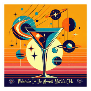 Impression Photo Bienvenue à l'ère spatiale au club Atomic Martini