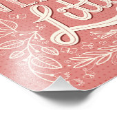 Impression Photo Bienvenue Little One (Coin)