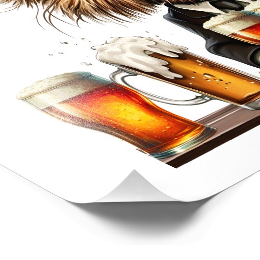 IMPRESSION PHOTO BIÈRES DE CHIENS (Coin)