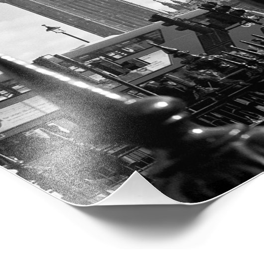 Impression Photo "Big Ben" Westminster, Londres Royaume-Uni (Coin)