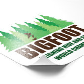 Impression Photo Bigfoot Sasquatch Cacher et Rechercher Champion du (Coin)