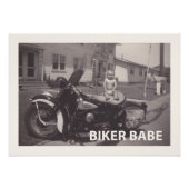 Impression Photo biker (Devant)