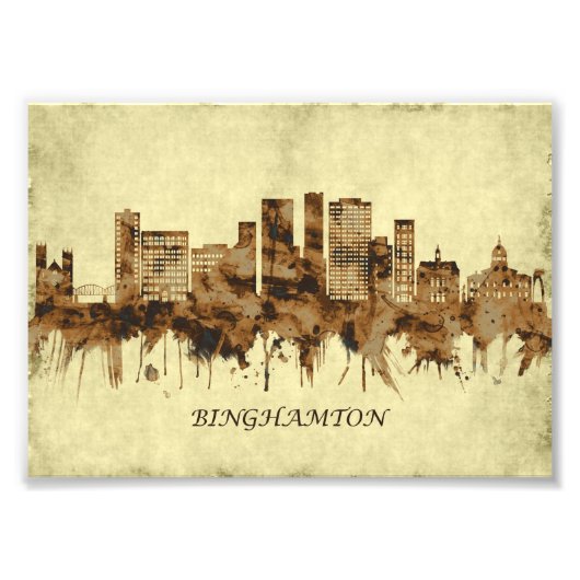 Impression Photo Binghamton New York (Devant)