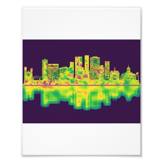 Impression Photo Binghamton New York Skyline (Devant)