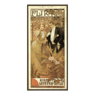 Impression Photo Biscuits Flirt Art Nouveau Vintage, Alphonse Mucha
