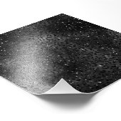 Impression Photo Black Cheetah Leopard Skin (Coin)