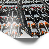 Impression Photo Black Friday advert with original spin art (Coin)