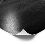 Impression Photo "Black & White Valley Grove" (Coin)