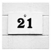 Impression Photo Blackjack 21 (Devant)