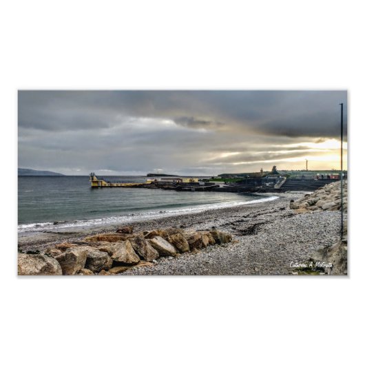 Impression Photo Blackrock Diving Board, Salthill, Galway (Devant)