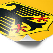 Impression Photo Blason de l'Allemagne (Coin)